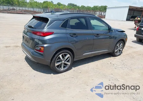 2020 Hyundai Kona Limited z USA, uszkodzony, nr VIN KM8K33A55LU397158